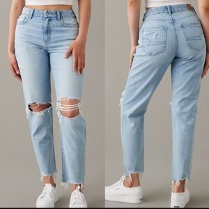 American Eagle Outfitters Womens Light Denim Jeans